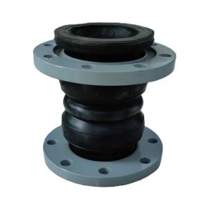 Quality Dn450 Ball Connector Epdm Double Arch Expansion Joint Bellow Flexible Expansion Rubber Joint for sale