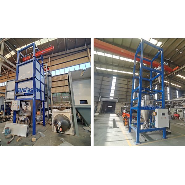 Closed Grain Dust Free Bag Unloading Station Big Bag Unloader For Metal Powder