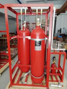 Quality IG100 100% Pressurized Nitrogen Inert Gas Fire Suppression System Fire Suppression Pipe Network Type for sale
