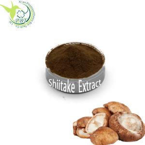 China Organic Alcohol Free Shitake Mushroom Extract 10% 20% 30% Polysaccharides Herb Extract on sale
