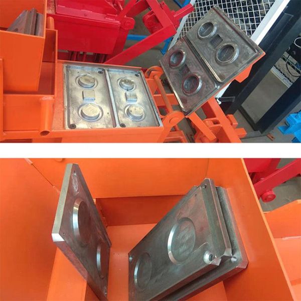 Small Manual Cement Interlocking Block Making Machine 1280pcs/8hours