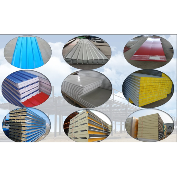Galvanized Light Steel Structural Workshop For Auto Service Shop