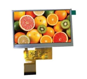 Quality 4.3 Inch IPS TFT LCD Panel 6 O'Clock 480x272 Dots ST7282 40 Pin RGB Interface for sale