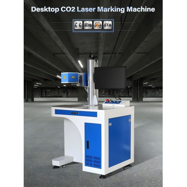 High Accuracy Fiber Laser Marking Machine for Plastic Extrusion Line Wire from Online