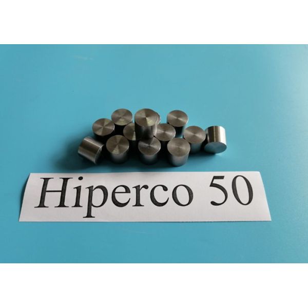 Cold Drawn Wire Soft Magnetic Alloys HiperCo50 Iron-Cobalt Alloy with High Saturation