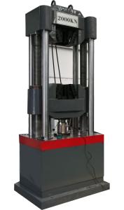 Quality UTM Computerized Servo Hydraulic Testing Machine 6 Columns Structure 2000KN Max Load for sale