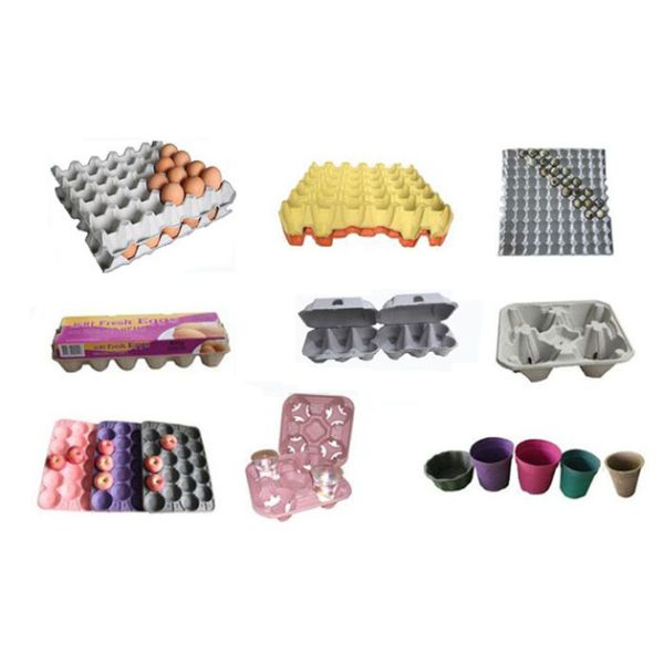 Multi - layer Paper Pulp Newspaper Egg Tray Equipment 3000pcs Per Hour