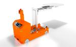 80kg Load Intelligent Guided Vehicle For Long Distance Forklift Panel Docking