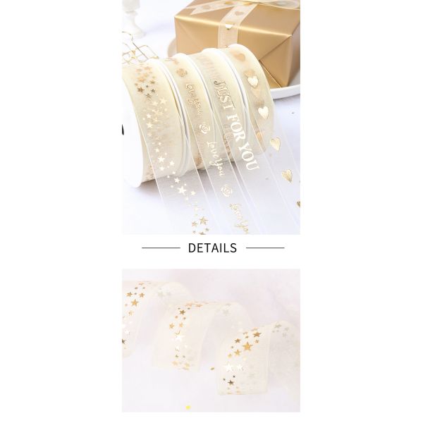 Custom Logo Polyester Wedding Gift Packing Chri stmas Ribbon Private Label Ribbon