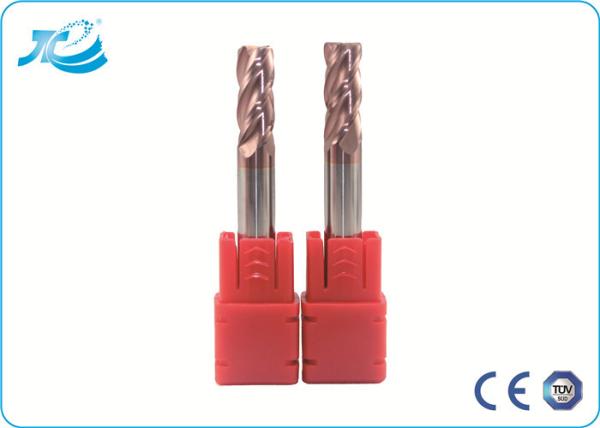 Buy Carbide Corner Radius End Mill Milling Cutter Tools , Corner Rounding End Mill at wholesale prices