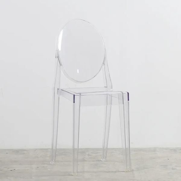 Polypropylene Transparent Chiavari Chairs Champagne Clear Acrylic Chiavari Chairs