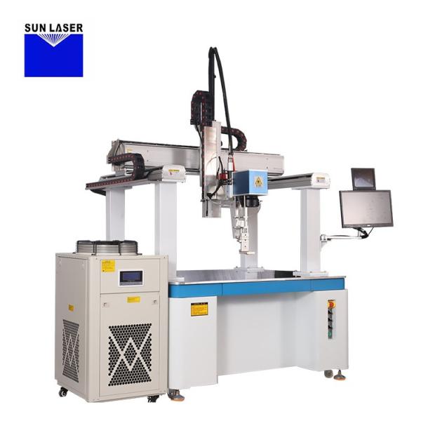 Buy 2000W 4-Axis CNC Fully Automatic Continuous Laser Welding Machine with External Water Cooling System at wholesale prices