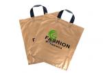 Brown Strong Polythene Bagswith Handle Durable Polyethylene Retail Carrier Bags