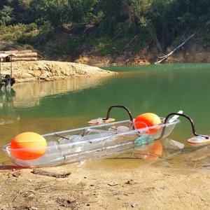 Quality Vacuum Forming Plastic Paddle Boat , Unbreakable Hard Shell Kayak For Competition for sale
