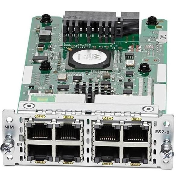 Buy NIM-ES2-8-P 8 Port Nic Card In Computer POE POE+ Layer 2 GE Switch Module at wholesale prices