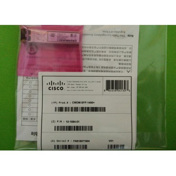CWDM-SFP-1490 Gigabit Single Mode Fiber Module 1490nm Transmission Wavelength