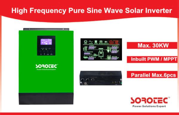Buy 1-5KVA MPPT Solar Controller Pure Sine Wave Inverter for Home Use at wholesale prices