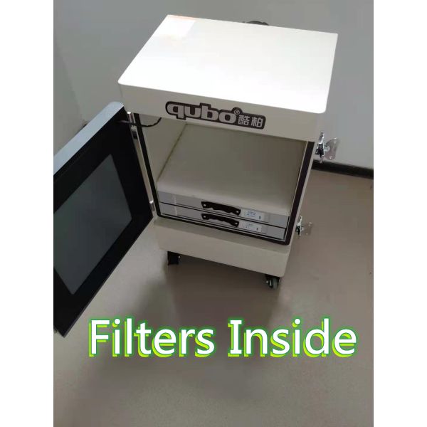 Multilayer HEPA filter 330w Welding Fume Extractor Mental Frame