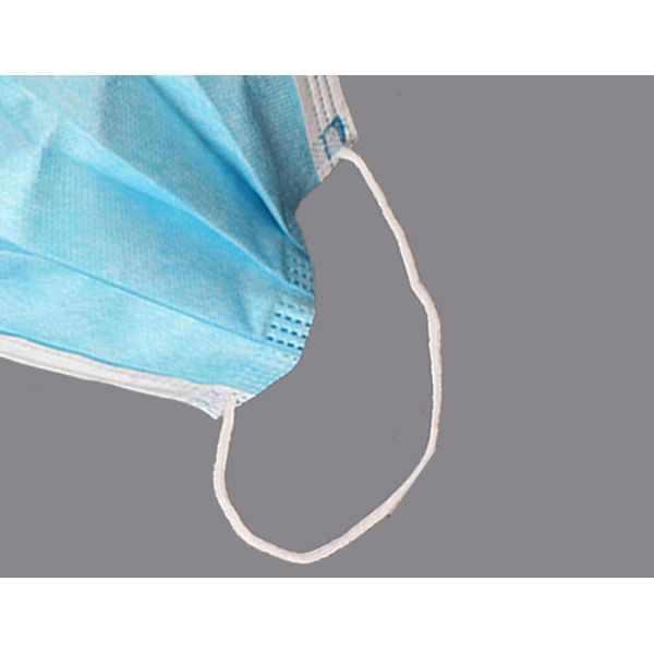 Dust Proof Disposable Face Mask 3 Layer Saliva Protection For Daily Protect