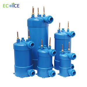 Quality Custom Design Shell and Tube Heat Exchanger Evaporator and Condenser for Mariculture 8HPwith Good Quality for sale