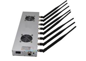 China 30m Long Range High Power Signal Jammer 8 Bands 16w With 24 Hours Work Time on sale