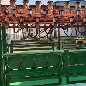 China Tilting Steel Constructed Frame Hydrostatic Cylinder Testing Machine Gas Tank Water Testing Machine on sale