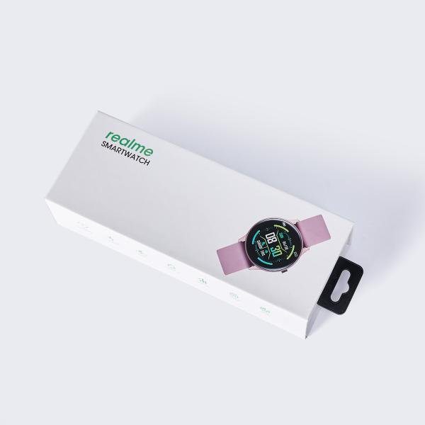 Buy Custom Watch Packaging Box Color Printing Rectangular Flap Paper Box at wholesale prices
