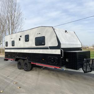 China Alloy Wheels Off Road Trailer Camper Air Conditioner Off Grid Camper Trailer on sale
