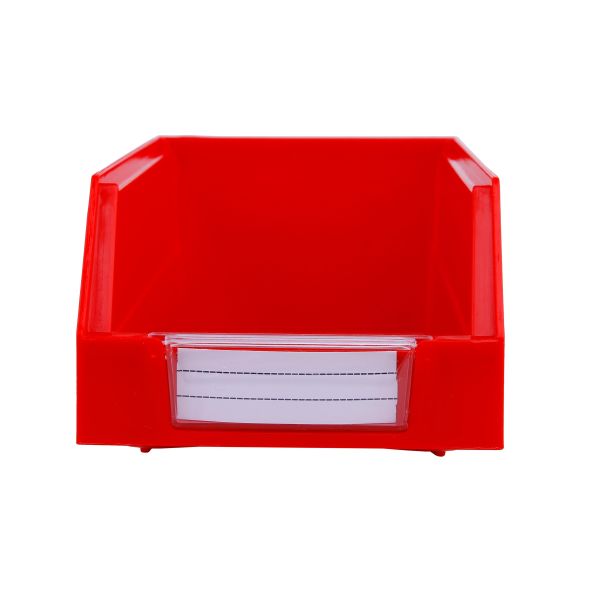 Industrial Stacking Plastic Box with Hanging Spare Parts Bins Store Customized Color