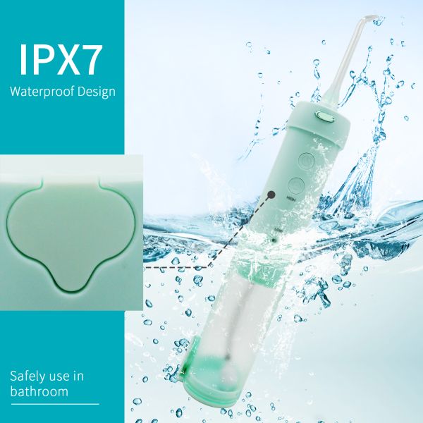 MINI Stretchable Portable Cordless Water Flosser 200ml Water Tank
