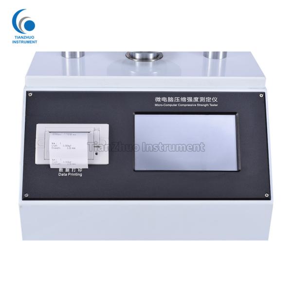 Buy 0.01N Packaging Testing Equipment , 100 R / Min Box Compression Strength Tester at wholesale prices