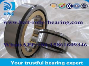 China NU 2306 E ABEC-5 bearing cylindrical roller brass / steel cage on sale