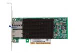 Femrice 100/1000/10000Mbps Dual Port Gigabit Ethernet PCIe x8 Server Adapter