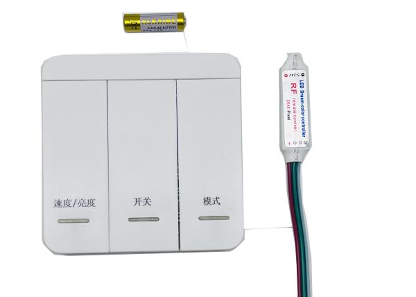 Buy Mini Monochrome Streaming Controller Rf Wireless Remote Control 12v White Light Running Horse at wholesale prices