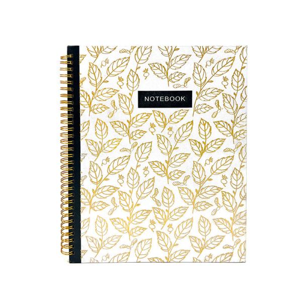 Customized Colour Spiral Hardcover Notebook Personalization Option with Logo Printing and Paper