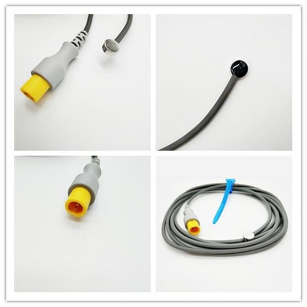Compatible Mindray Body Temperature Probe , Single Channel Ysi Temperature Probe