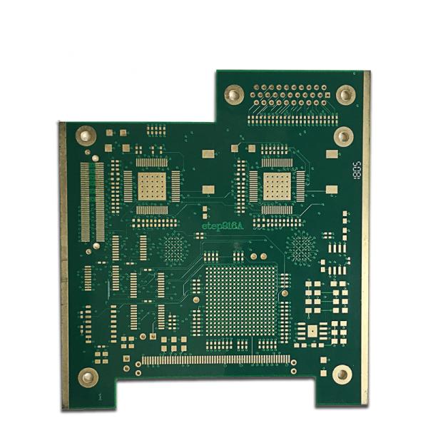 HASL / ENIG Surface 6 Layer 1OZ Prototype Pcb Fabrication