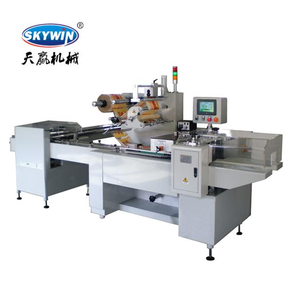 30 To 120Packs/Minute Automatic Packaging Machine For Cookies / Wafer / Biscuit