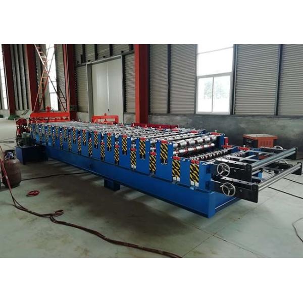 Weight 4.5 Tons Double Layer Roll Forming Machine Any Two Profiles Combination Available
