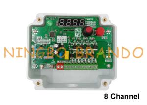 China 8 Channel Dust Collector Pulse Valve Sequence Timer 220V Input Output on sale