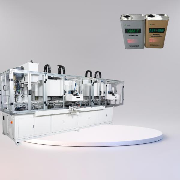 Flanging In Rectangular Can Combination Machine
