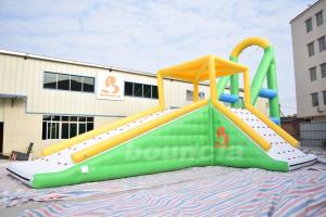 China Customized Inflatable Water Toys, Inflatable Action Tower Wirh Swing on sale
