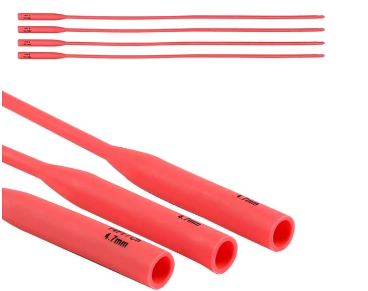 MS13 Medical Disposable Sterile Urine PVC Nelaton 100% Silicone Coated Latex Foley Catheter with Balloon