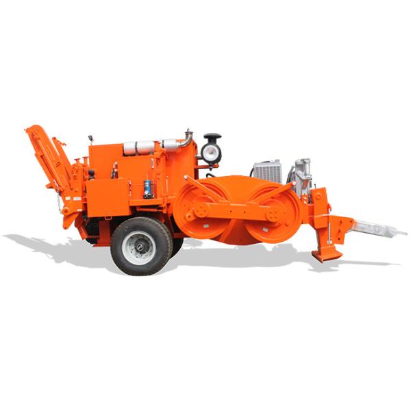TY160 Transmission Line Stringing Equipment Hydraulic Puller Max Intermittent Pull 160kN
