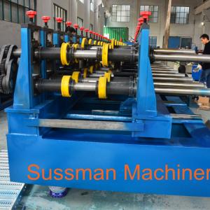 China 100-600mm Width Cable Tray Cold Roll Forming Machine With Punching Press Machine on sale