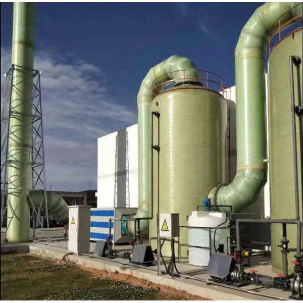Tail Gas Absorption FRP Desulfurization Tower Anti Aging Lightweight