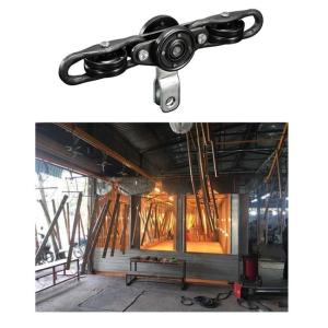 5 Ton Overhead Conveyor Chain Industrial Hanging Trolley System Customized