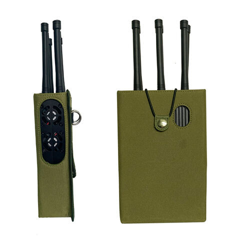 Quality Mobile Phone Signal Jammer 5G Jammer 6 Bands 8-10W Signal jammer Per Band All Cell Phone 2G/3G/4G/5G State Art Aluminum for sale