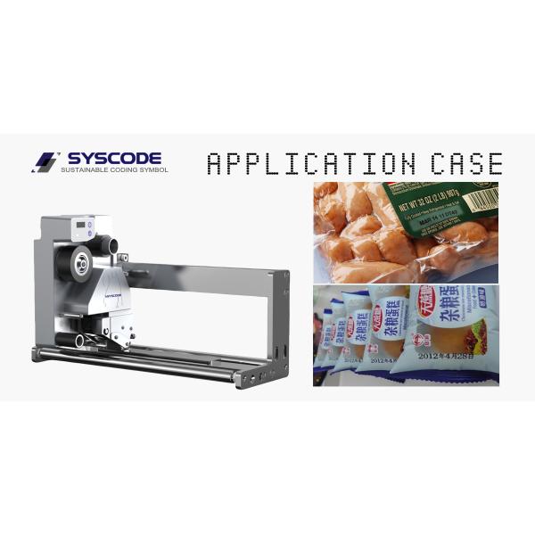 Continuous TTO Printer 203DPI 200m Ribbon 240V 60Hz Thermal Transfer Printing Machine