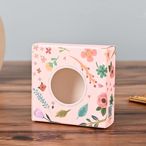 Buy Handmade Soap Packaging Box Small Accessories Storage Paper Box Aromatherapy Wax Sheet Folding Cuboid Boxes at wholesale prices